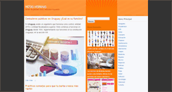 Desktop Screenshot of notashispanas.com